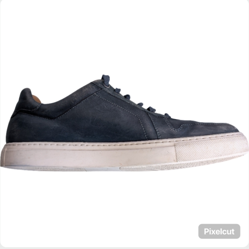 Magnanni Bobbi Men's Sneakers Size 10.5 Ombre Blue Leather Casual Shoes - Picture 10 of 14